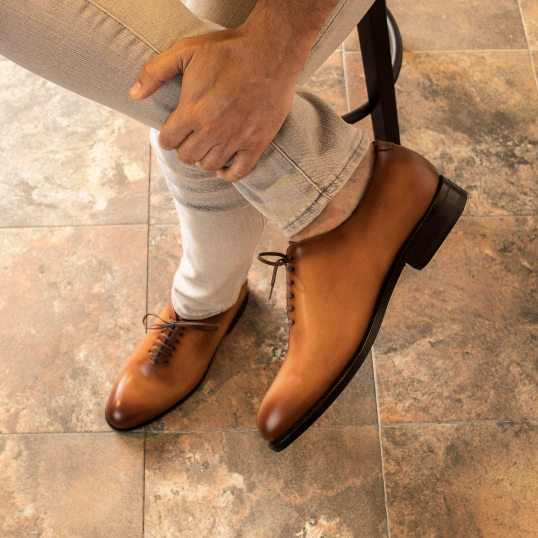Men's Wholecut Shoes Leather Goodyear Welt 5378 1- MERRIMIUM--GID-4269-5378