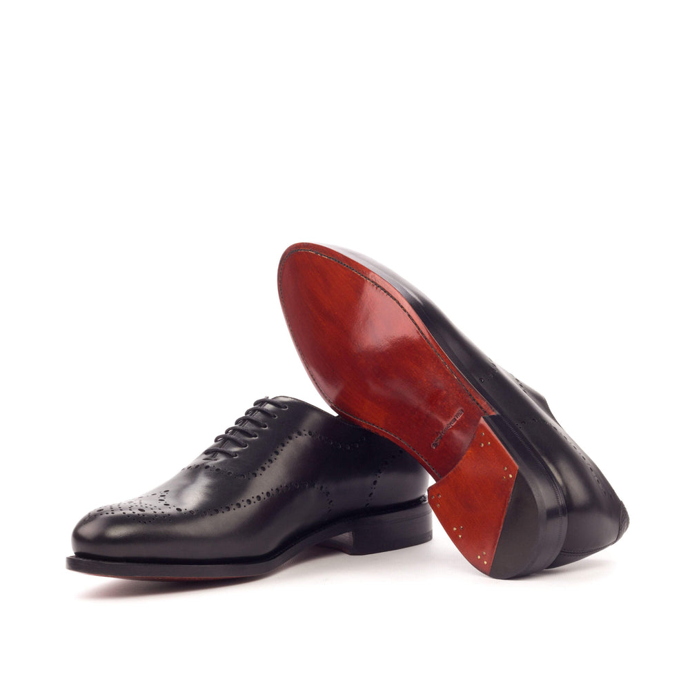 Men's Wholecut Shoes Leather Goodyear Welt Black 3448 2- MERRIMIUM