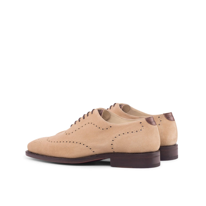 Men's Wholecut Shoes Leather Goodyear Welt Brown 4345 4- MERRIMIUM