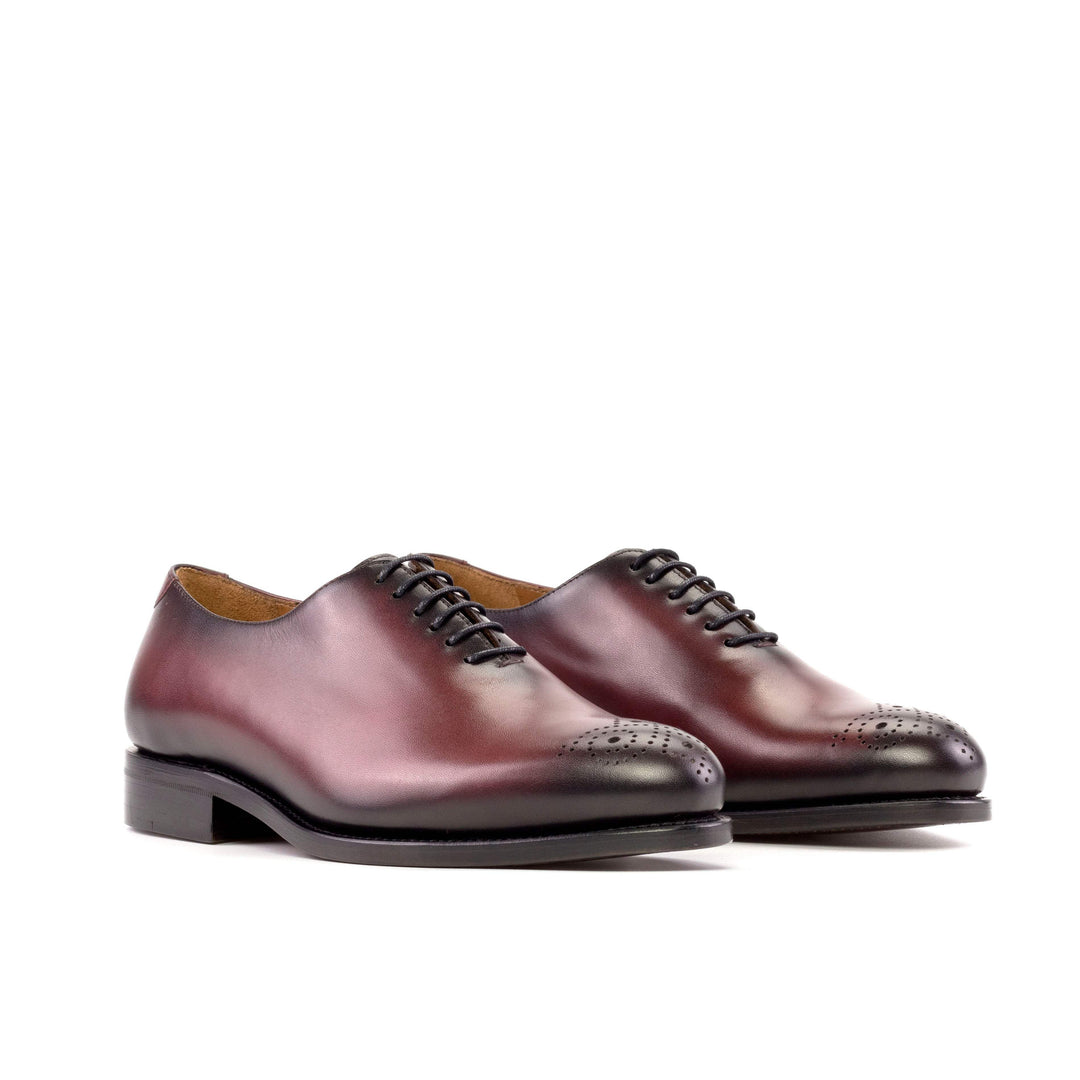 Men's Wholecut Shoes Leather Goodyear Welt Burgundy 5239 3- MERRIMIUM