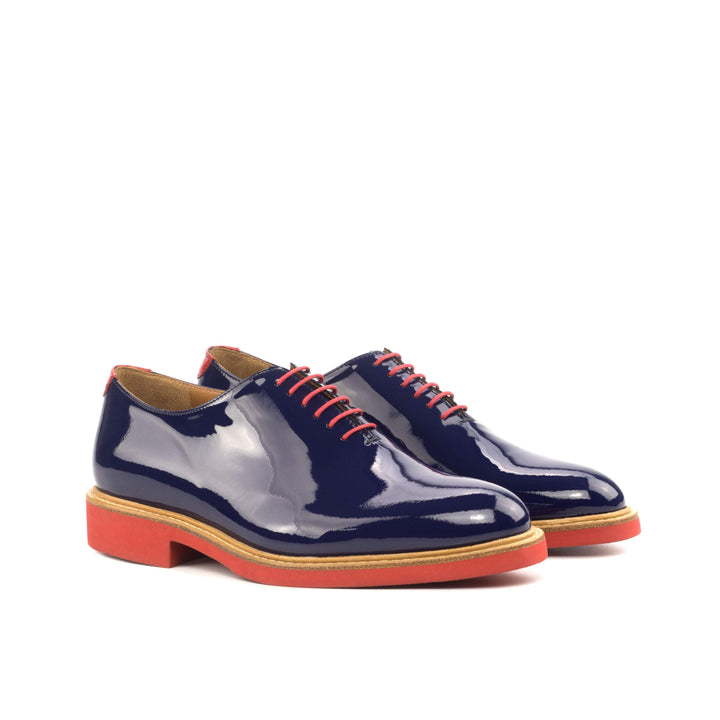 Men's Wholecut Shoes Leather Red Blue 4551 3- MERRIMIUM