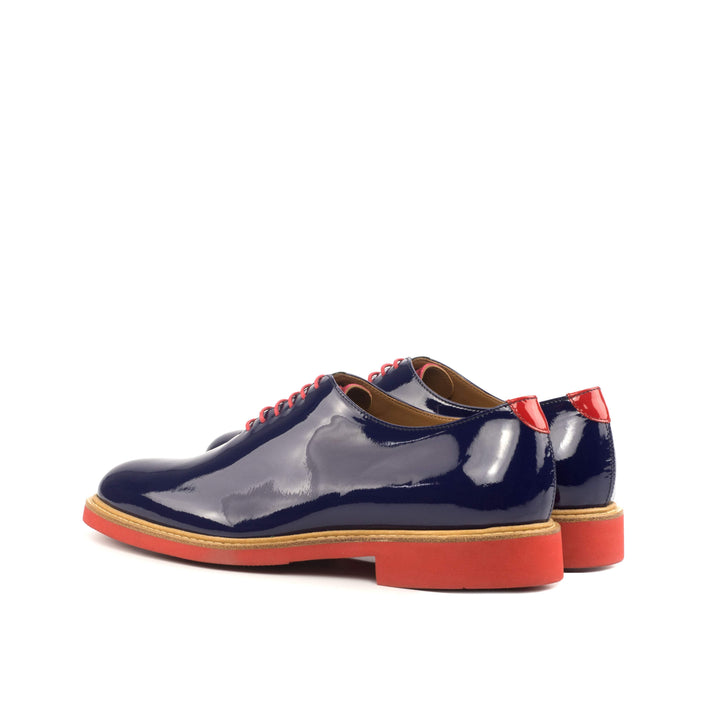 Men's Wholecut Shoes Leather Red Blue 4551 4- MERRIMIUM
