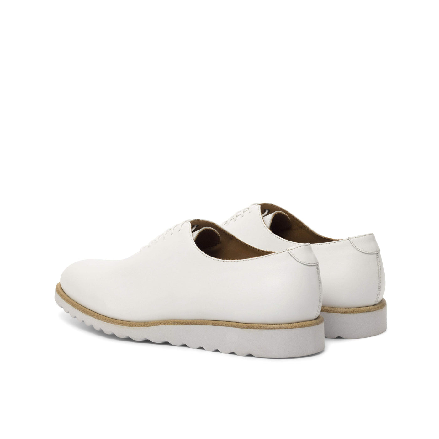 Men's Wholecut Shoes Leather White 4755 4- MERRIMIUM