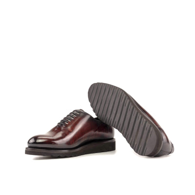 Men's Wholecut Shoes Patina Goodyear Welt Burgundy 5531 3- MERRIMIUM