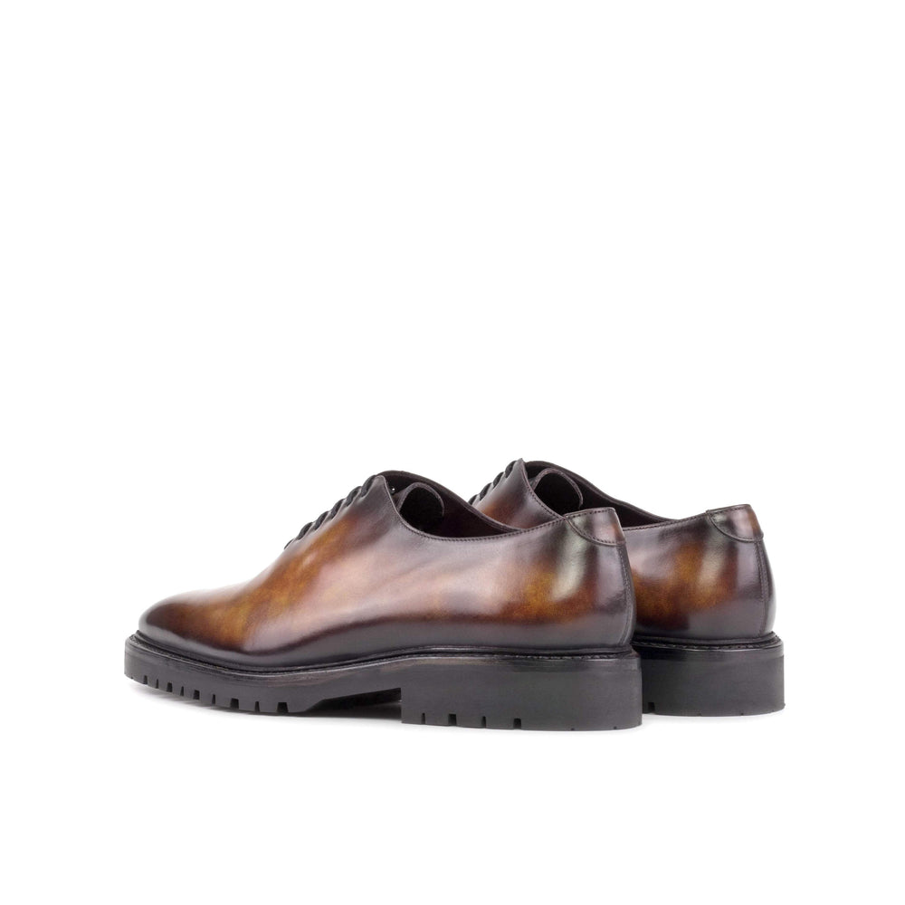 Men's Wholecut Shoes Patina Goodyear Welt Burgundy 5554 2- MERRIMIUM