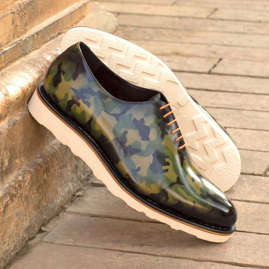 Men's Wholecut Shoes Patina Goodyear Welt Green 4192 1- MERRIMIUM--GID-2440-4192