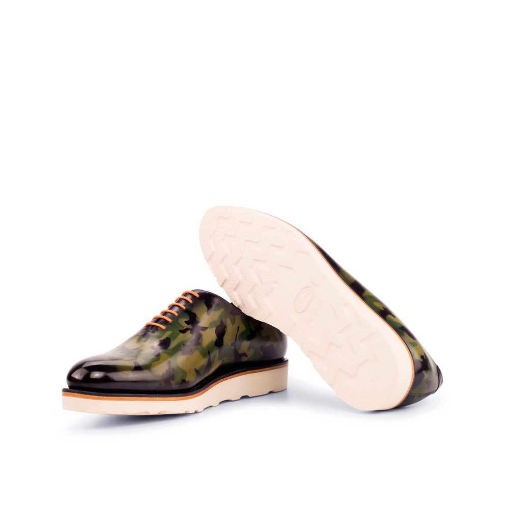 Men's Wholecut Shoes Patina Goodyear Welt Green 4192 2- MERRIMIUM