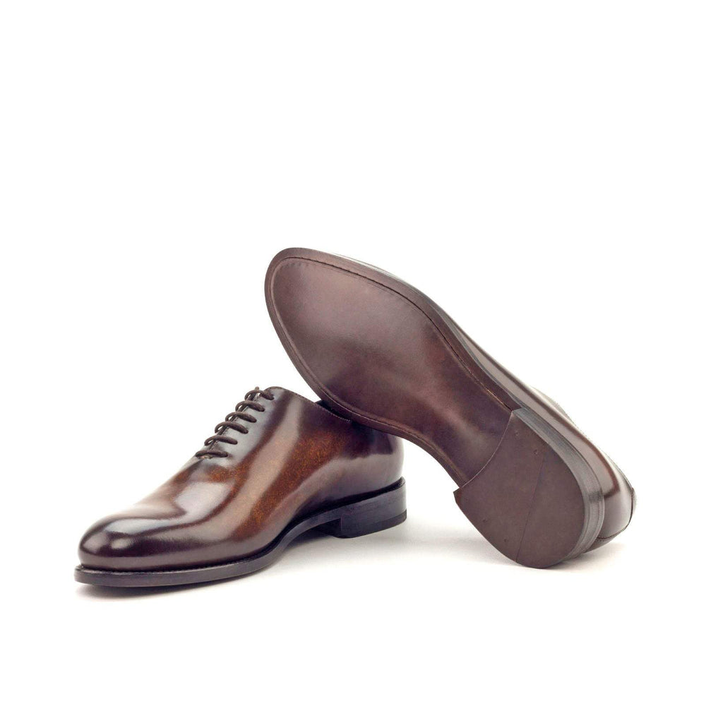 Men's Wholecut Shoes Patina Leather Brown 2980 2- MERRIMIUM