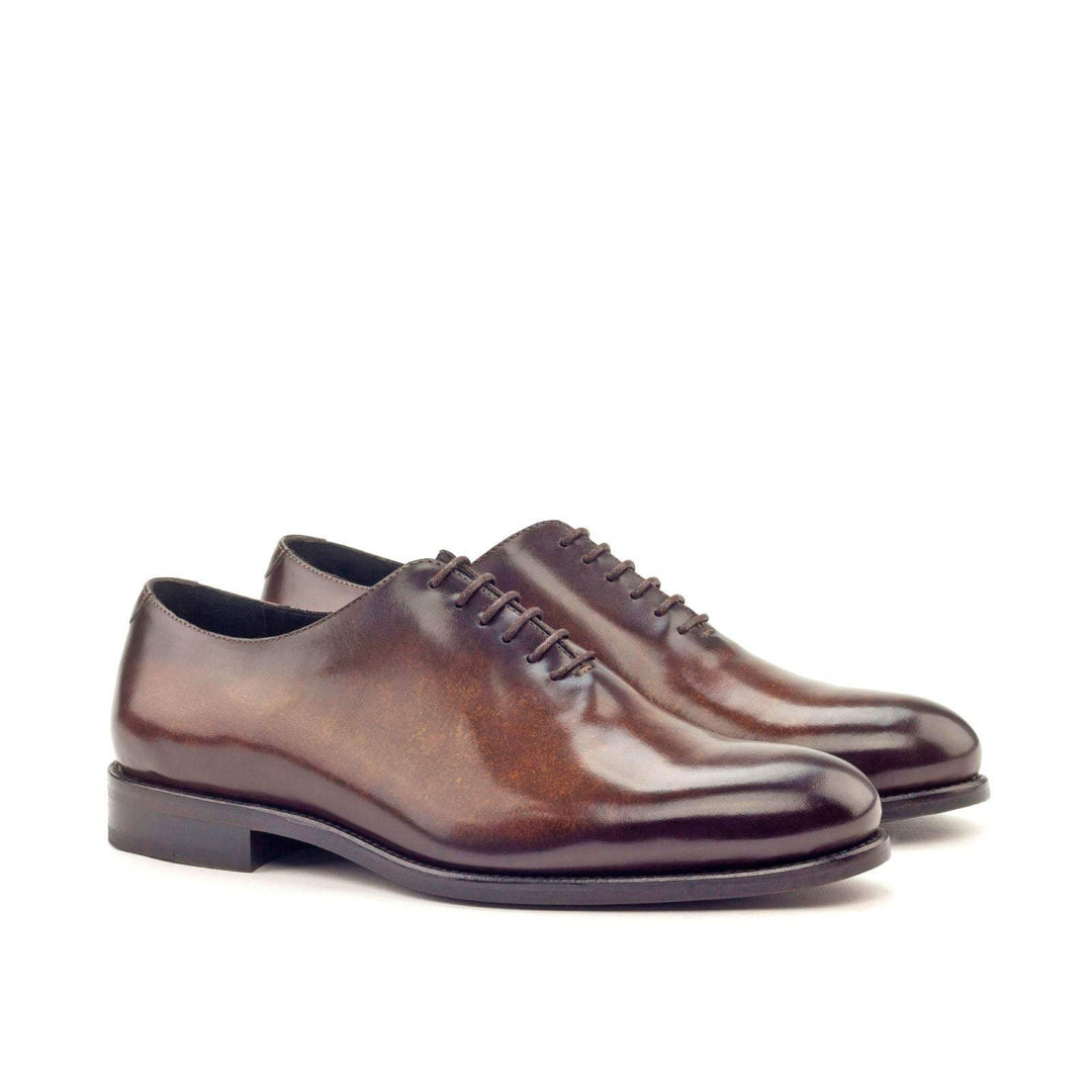 Men's Wholecut Shoes Patina Leather Brown 2980 3- MERRIMIUM
