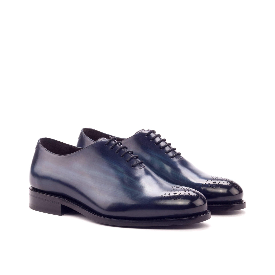 Men's Wholecut Shoes Patina Leather Goodyear Welt Blue 3274 3- MERRIMIUM