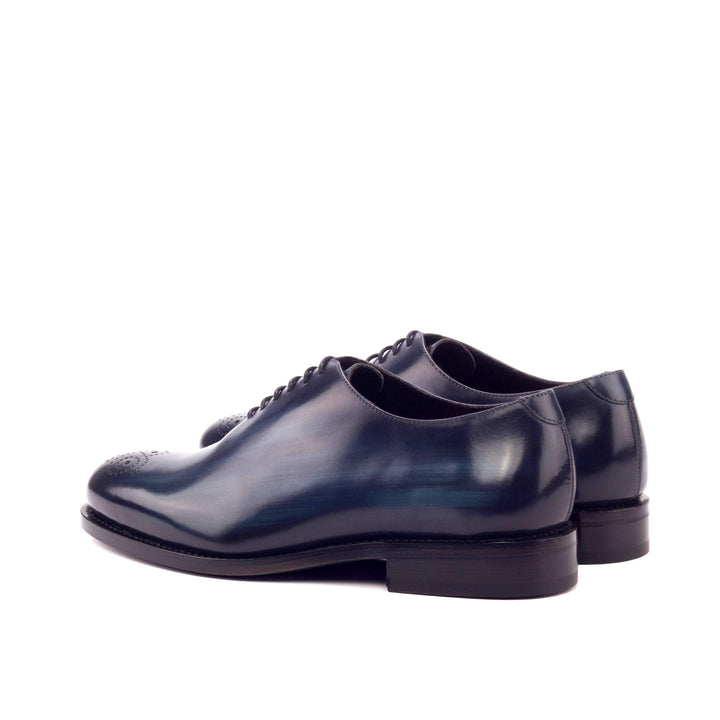 Men's Wholecut Shoes Patina Leather Goodyear Welt Blue 3274 4- MERRIMIUM