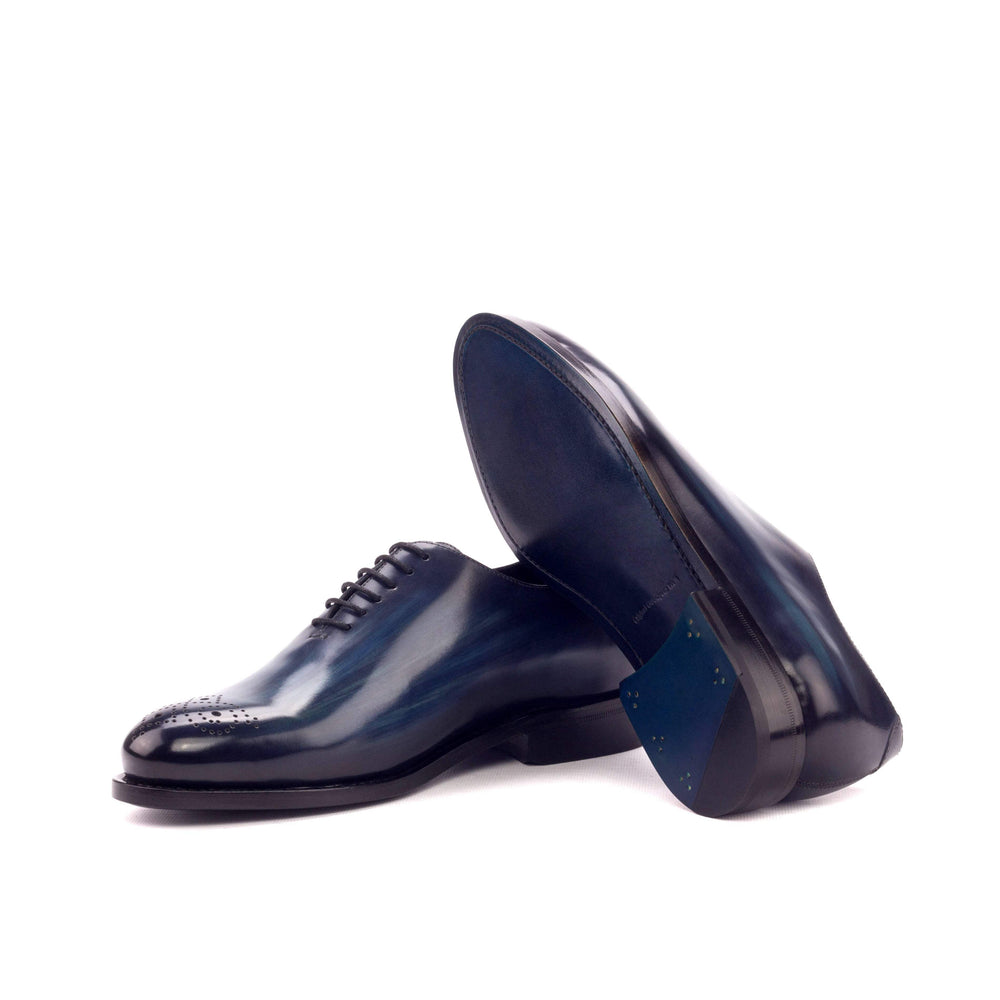 Men's Wholecut Shoes Patina Leather Goodyear Welt Blue 3274 2- MERRIMIUM