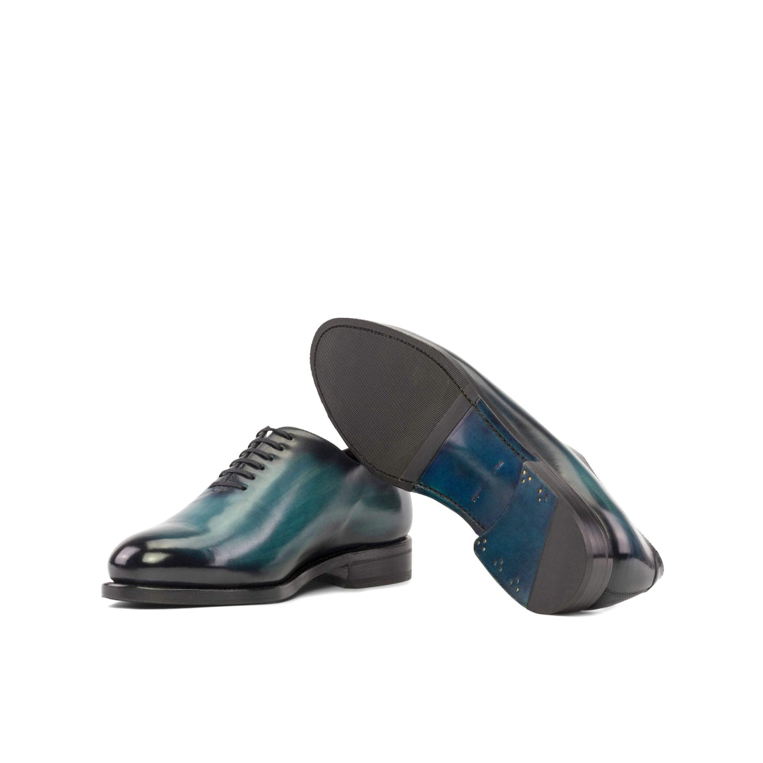 Men's Wholecut Shoes Patina Leather Goodyear Welt Blue 5269 3- MERRIMIUM