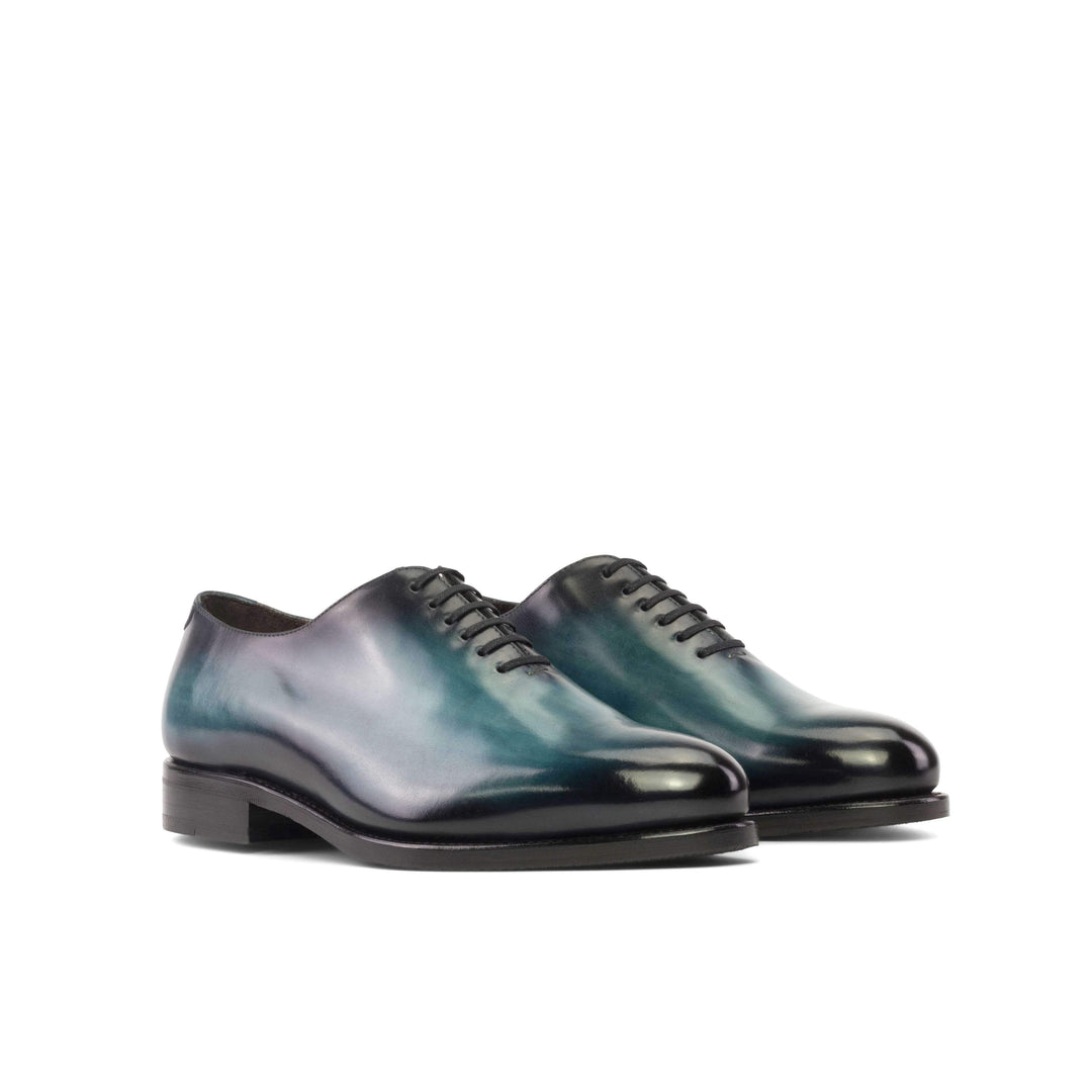 Men's Wholecut Shoes Patina Leather Goodyear Welt Blue 5269 6- MERRIMIUM