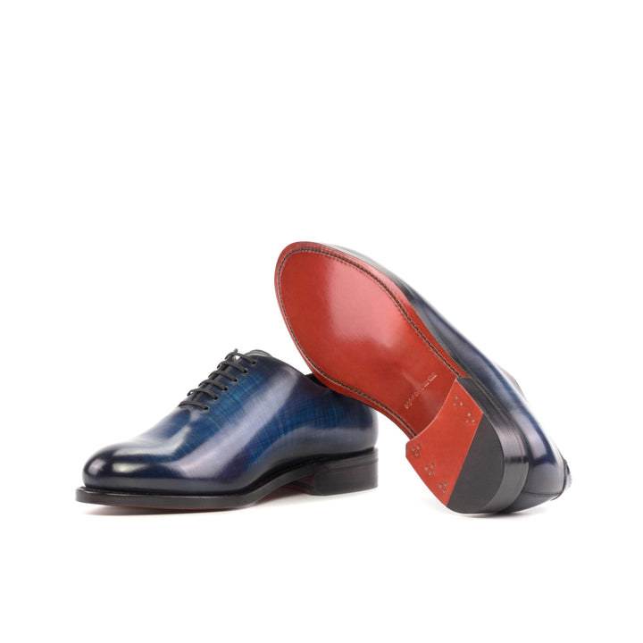 Men's Wholecut Shoes Patina Leather Goodyear Welt Blue 5311 3- MERRIMIUM