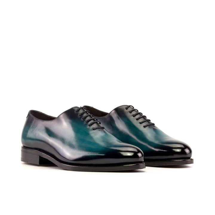 Men's Wholecut Shoes Patina Leather Goodyear Welt Blue 5502 3- MERRIMIUM