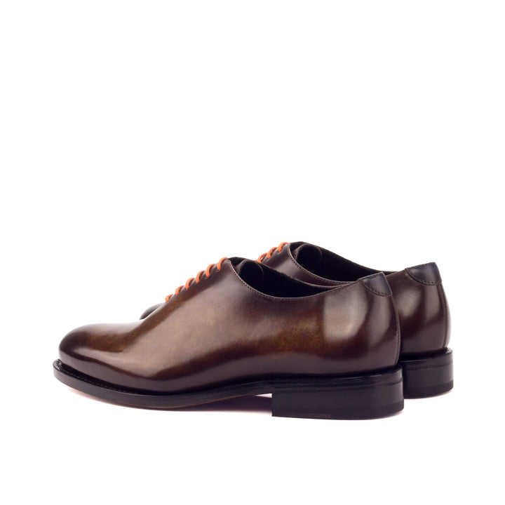 Men's Wholecut Shoes Patina Leather Goodyear Welt Blue Brown 3272 4- MERRIMIUM