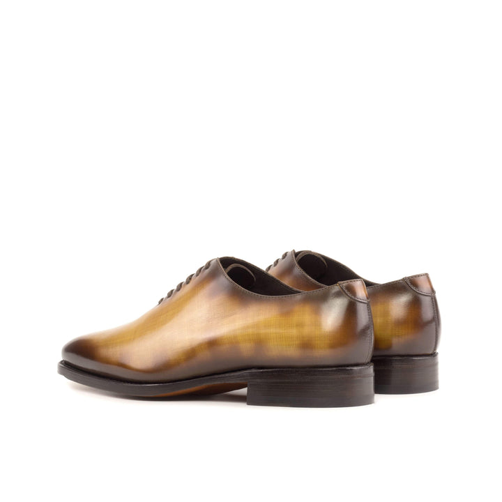 Men's Wholecut Shoes Patina Leather Goodyear Welt Brown 5541 4- MERRIMIUM