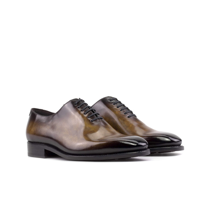 Men's Wholecut Shoes Patina Leather Goodyear Welt Brown 5636 6- MERRIMIUM