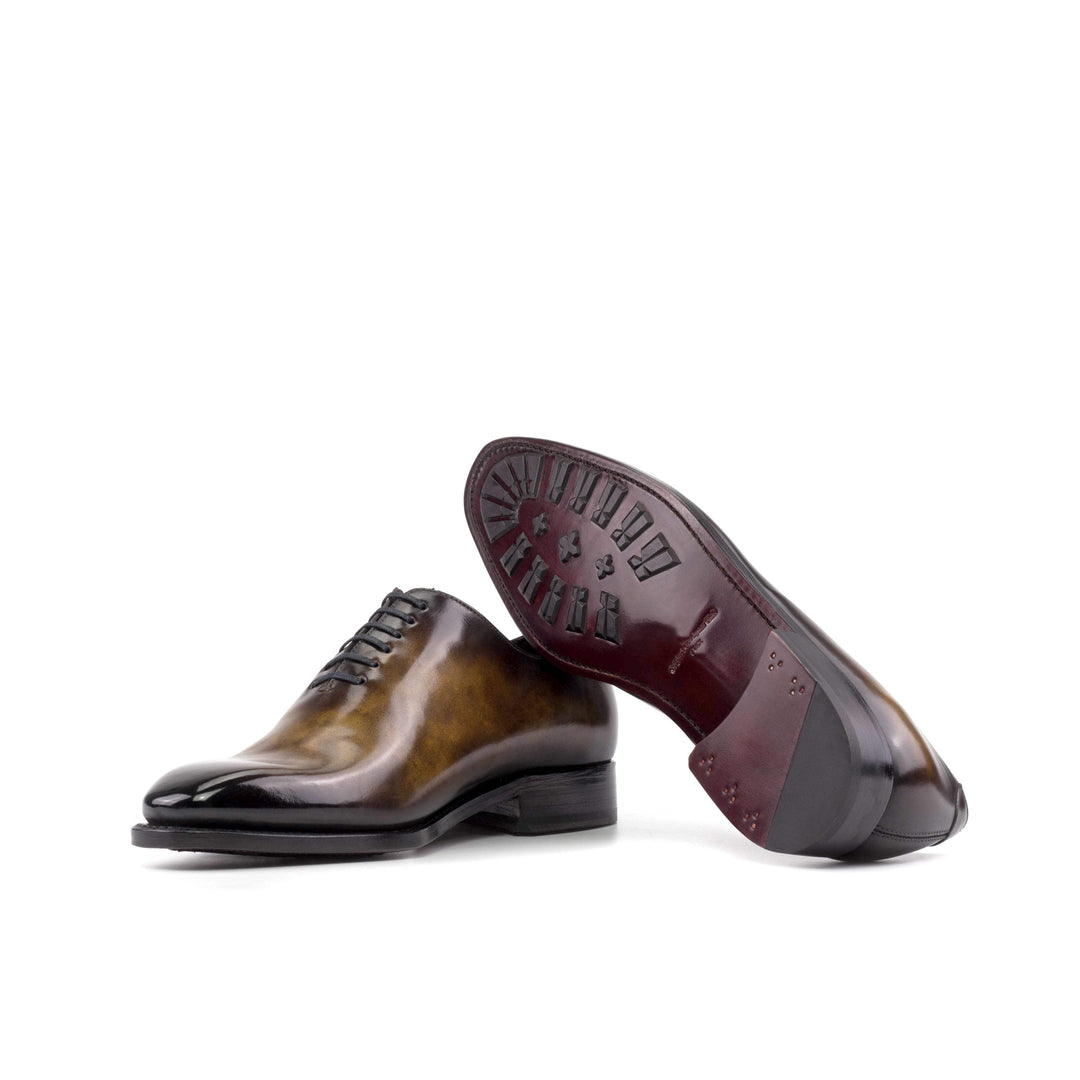Men's Wholecut Shoes Patina Leather Goodyear Welt Brown 5636 3- MERRIMIUM