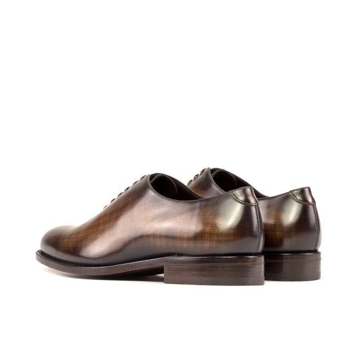 Men's Wholecut Shoes Patina Leather Goodyear Welt Dark Brown 5249 4- MERRIMIUM