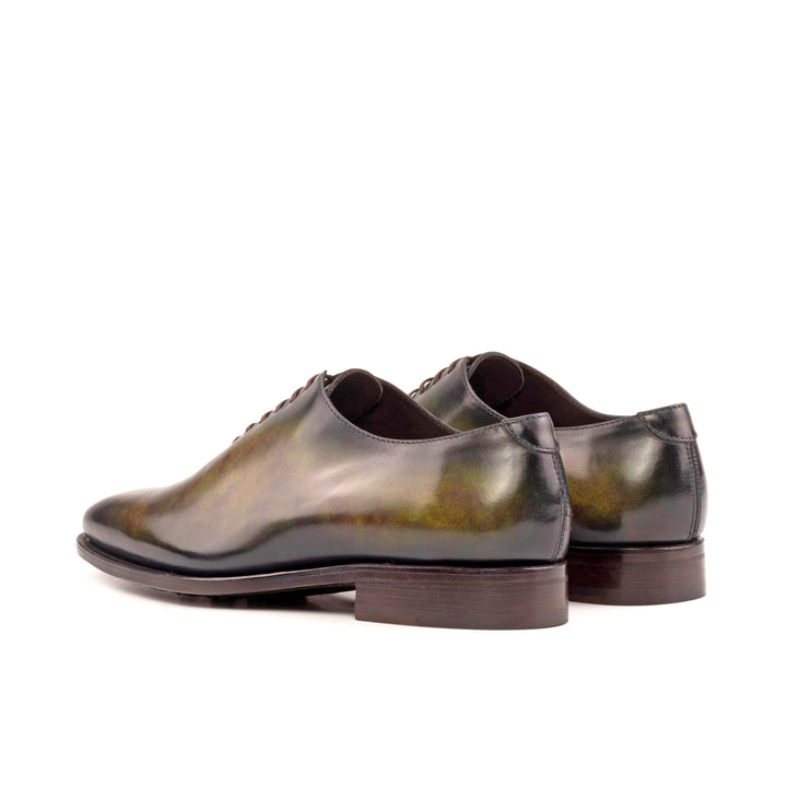 Men's Wholecut Shoes Patina Leather Goodyear Welt Green 5422 4- MERRIMIUM