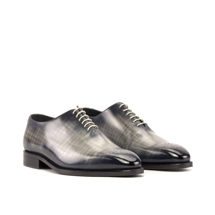 Men's Wholecut Shoes Patina Leather Goodyear Welt Grey 5304 3- MERRIMIUM