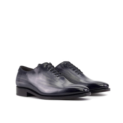Men's Wholecut Shoes Patina Leather Goodyear Welt Grey 5655 6- MERRIMIUM