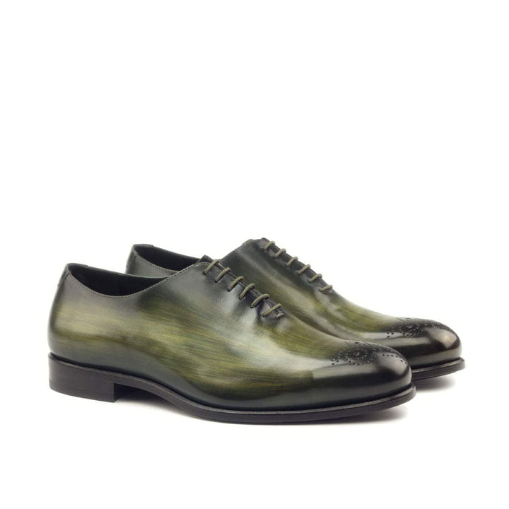 Men's Wholecut Shoes Patina Leather Green 2890 3- MERRIMIUM