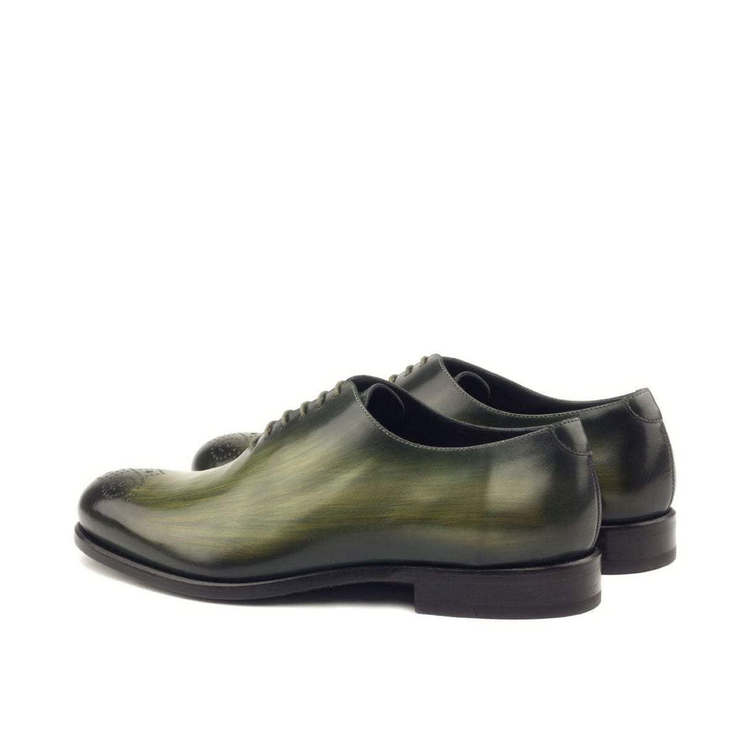 Men's Wholecut Shoes Patina Leather Green 2890 4- MERRIMIUM