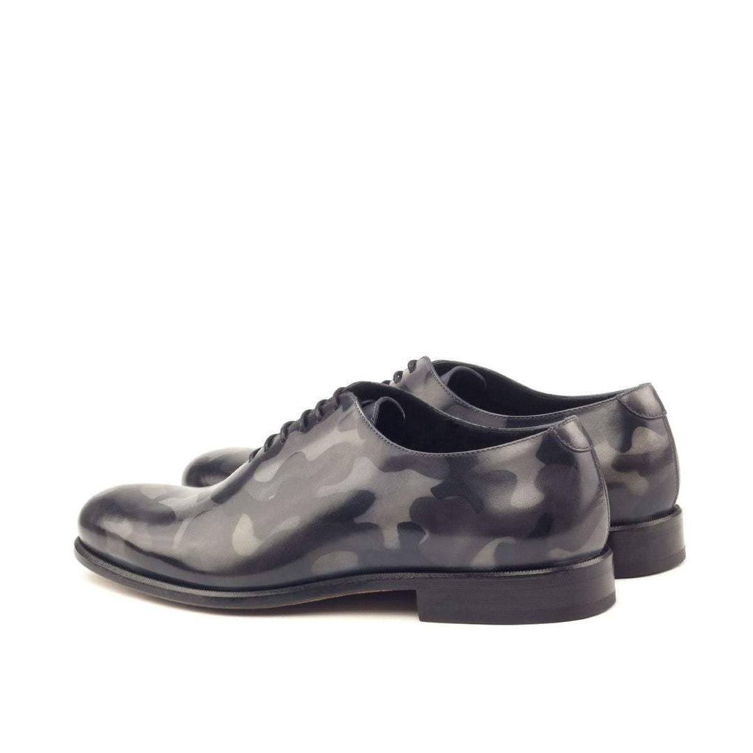 Men's Wholecut Shoes Patina Leather Grey 2911 4- MERRIMIUM