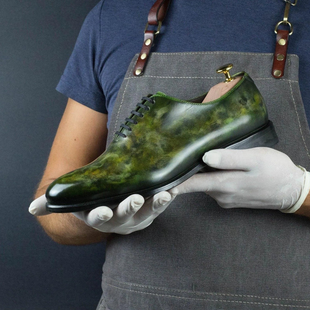 Men's Sylvan Cezanne Patina Wholecut Goodyear welt Shoes Limited Edition