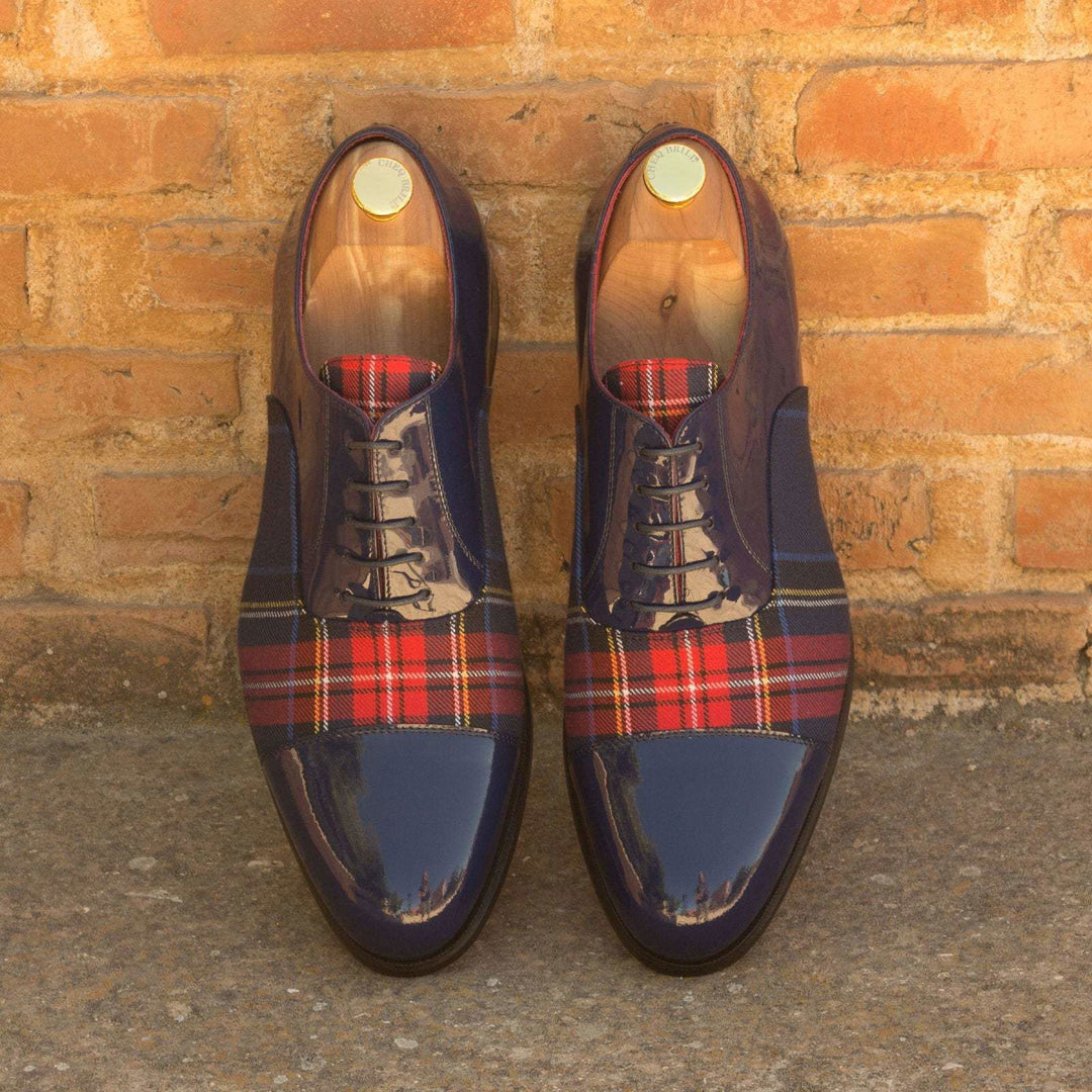 Oxford-Patent, Sartorial, Blue 1-MERRIMIUM-WS