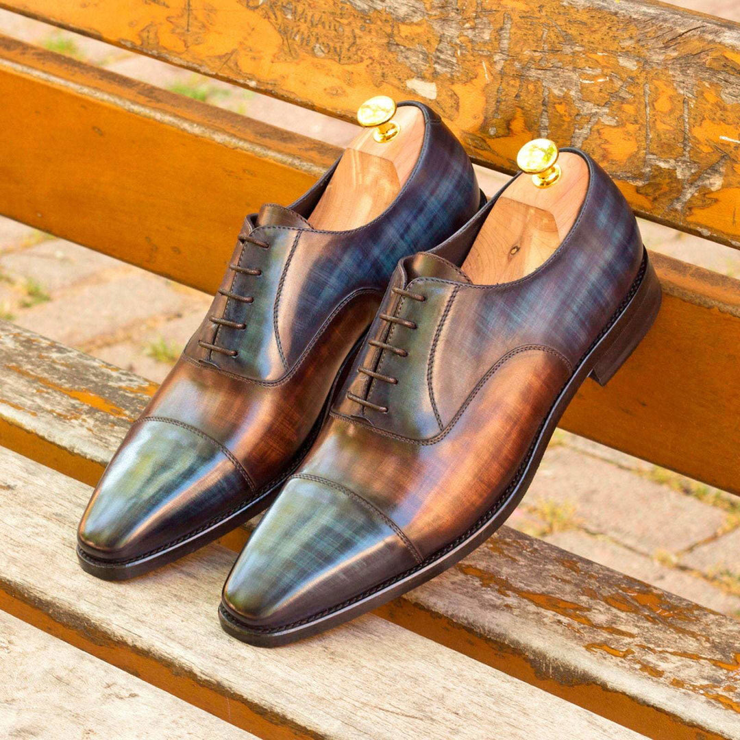 Oxford-Patina, Brown, Blue 1-MERRIMIUM-WS