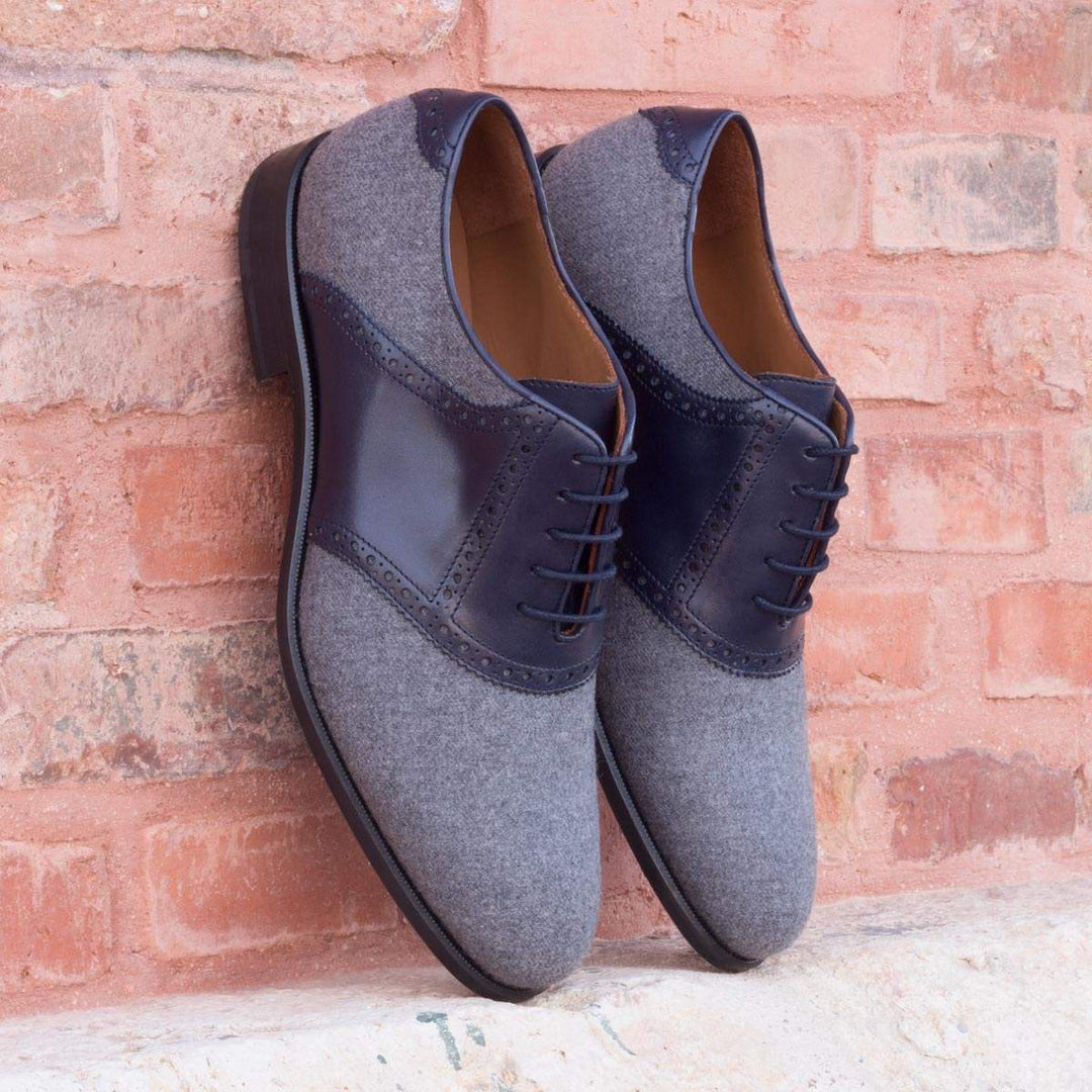 Saddle-Box Calf, Flannel, Blue, Grey 1-MERRIMIUM-WS
