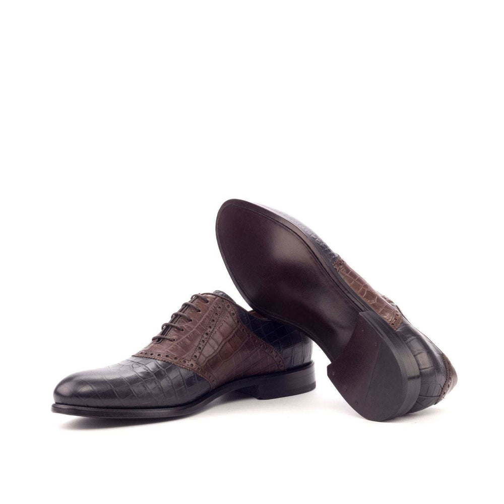 Saddle-Box Calf, Painted Croco, Dark Brown, Brown, Black 2-MERRIMIUM-wholesale
