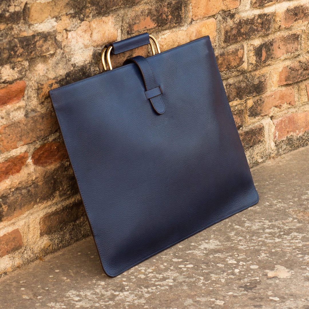Satchel Bag Leather Blue 3637 1- MERRIMIUM--GID-1934-3637