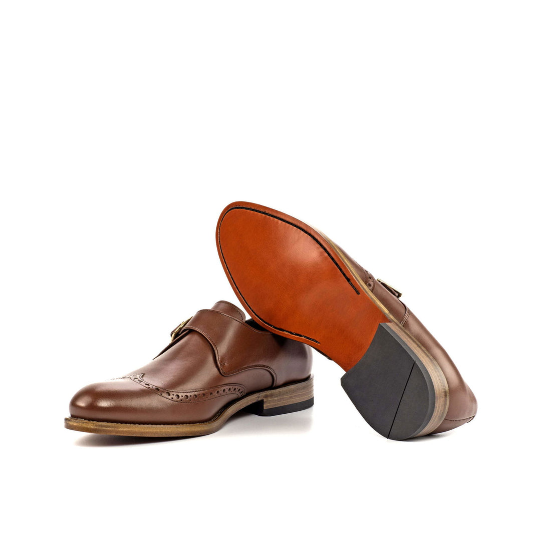 Single Monk-Box Calf, Brown 2-MERRIMIUM