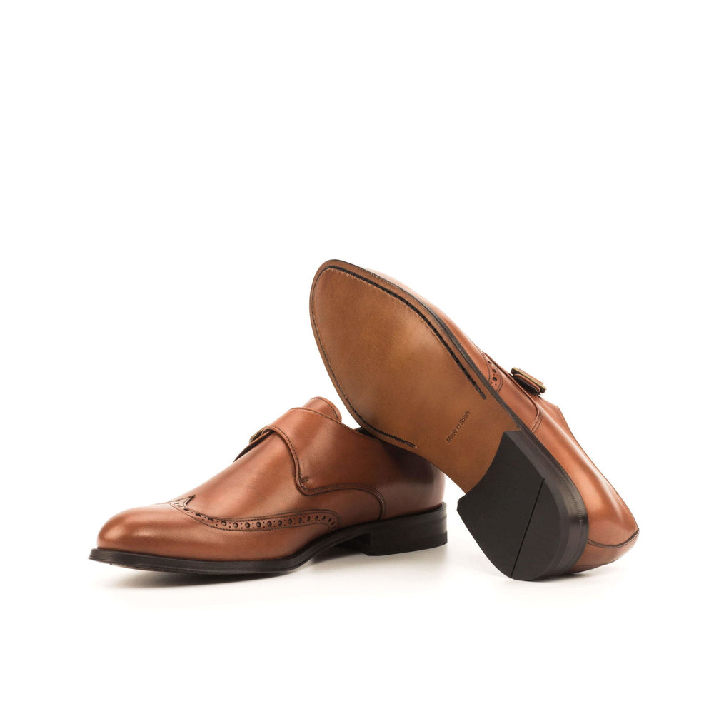 Single Monk-Box Calf, Brown 2-MERRIMIUM