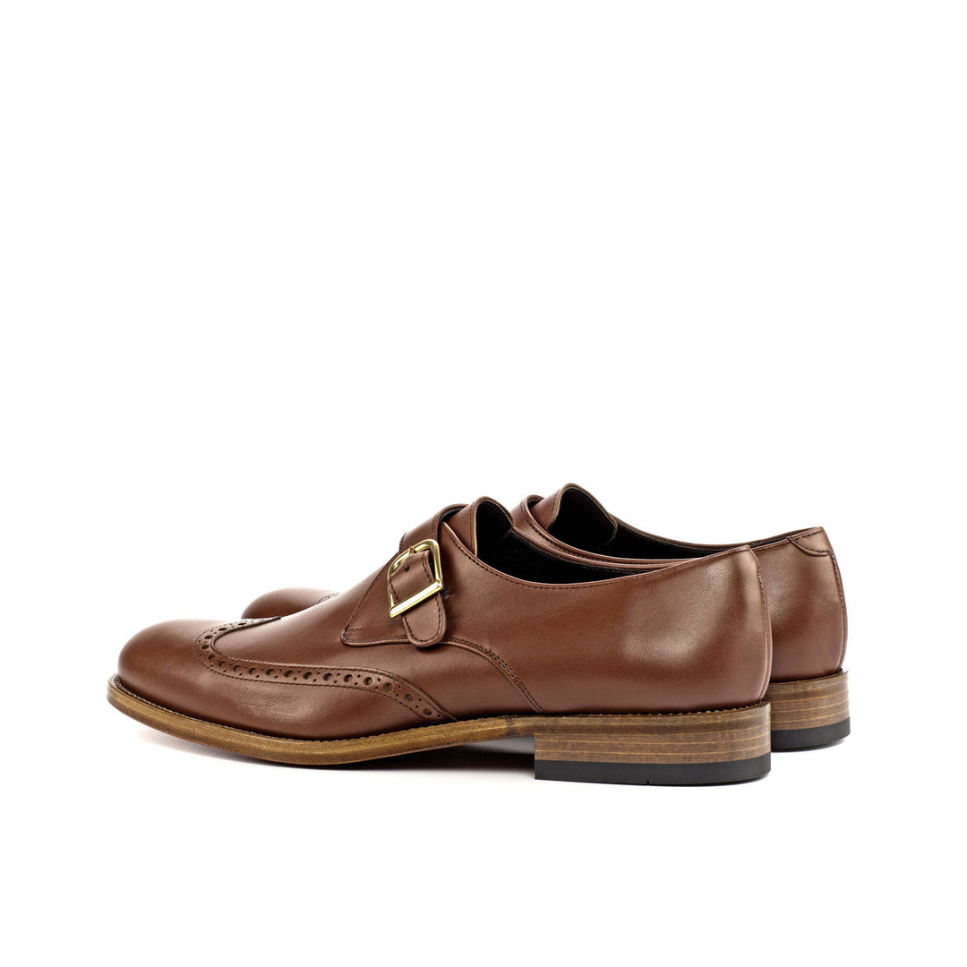 Single Monk-Box Calf, Brown 4-MERRIMIUM