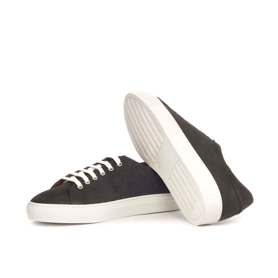 Trainer-Suede, Box Calf, Grey, White 2-MERRIMIUM