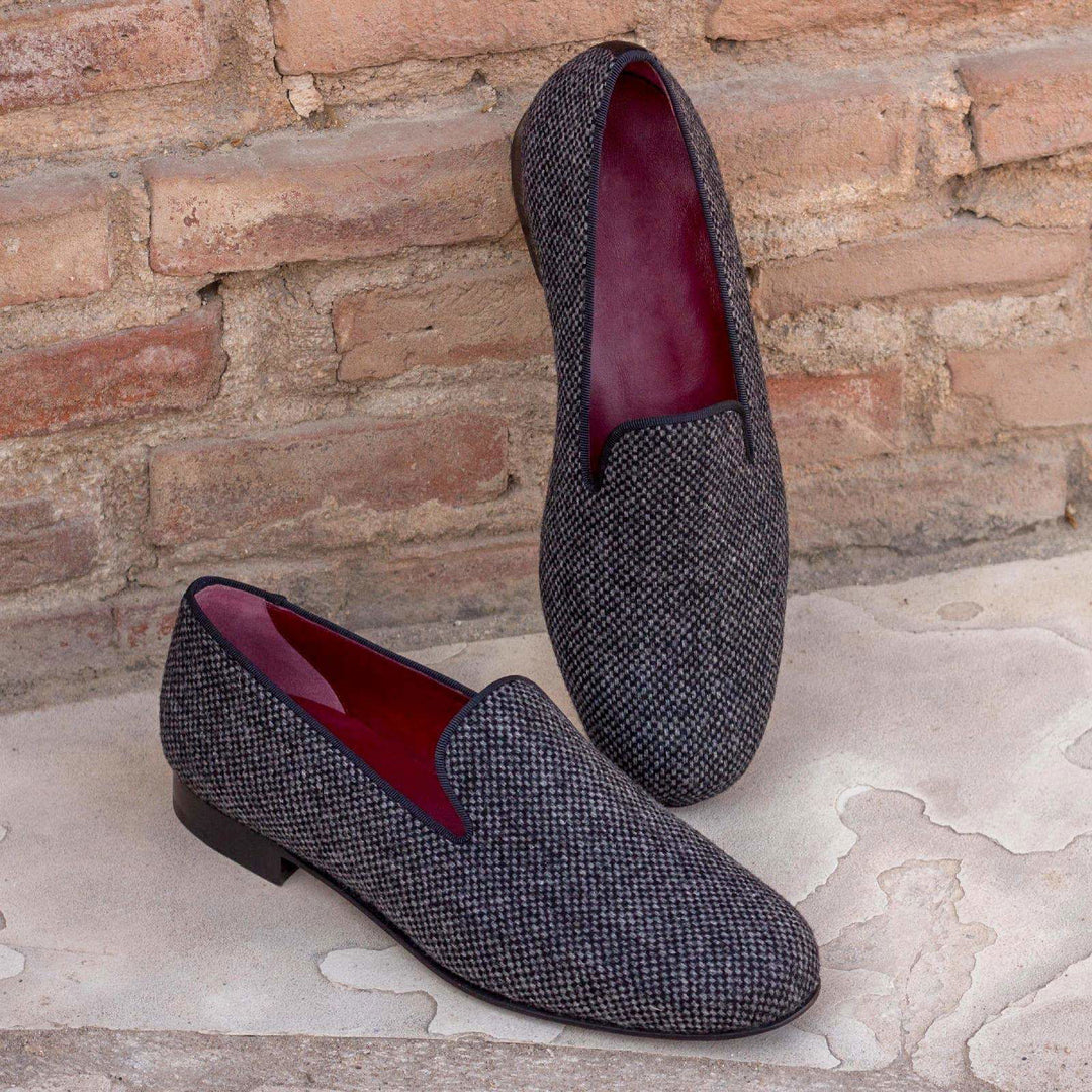 Wellington-Grossgrain, Sartorial, Black, Grey 1-MERRIMIUM--GID-1386-2037-wholesale