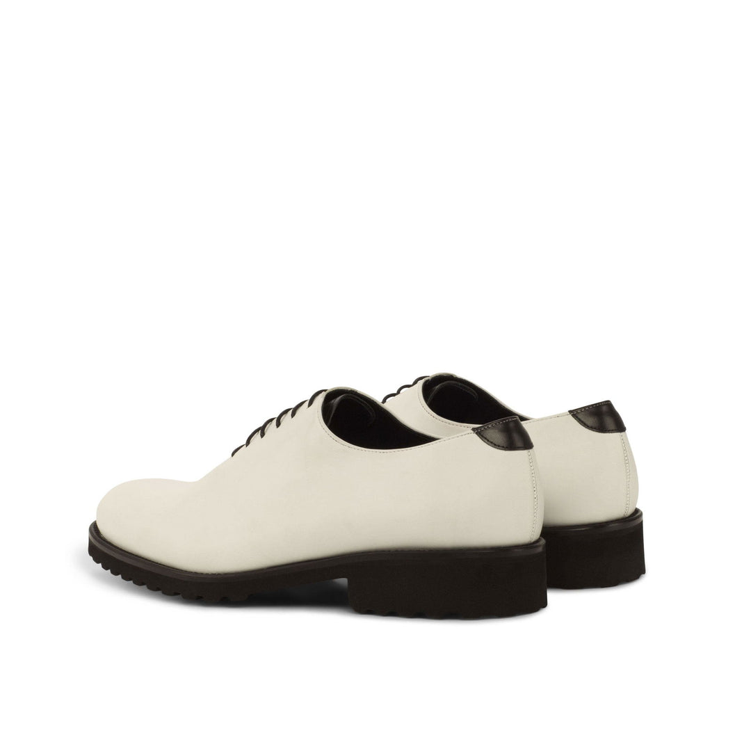 Whole Cut-Box Calf, White, Black 3-MERRIMIUM