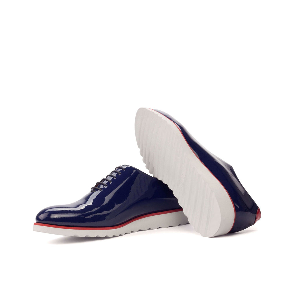 Whole Cut-Patent, Kid Suede, Blue, Red 2-MERRIMIUM-WS