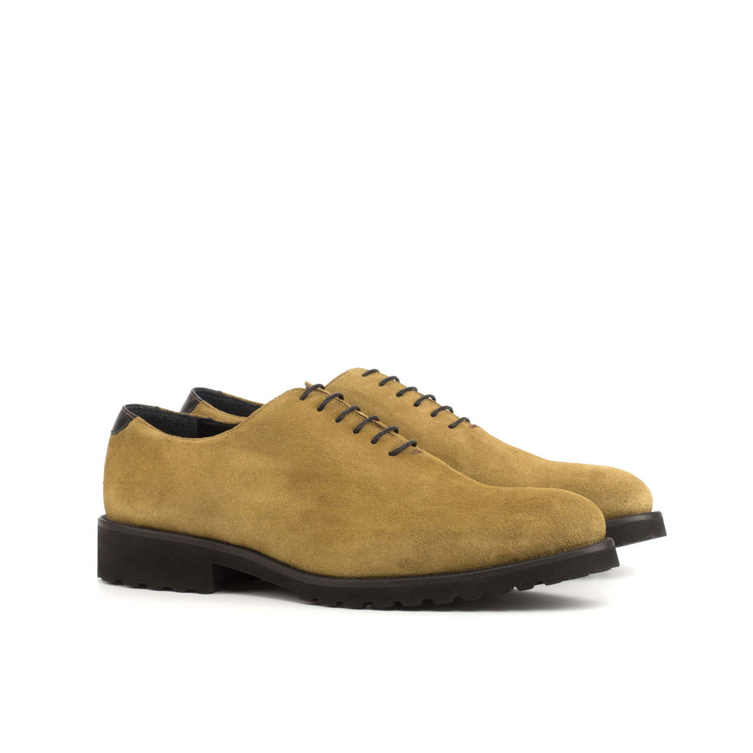 Whole Cut-Suede, Box Calf, Green, Black 4-MERRIMIUM