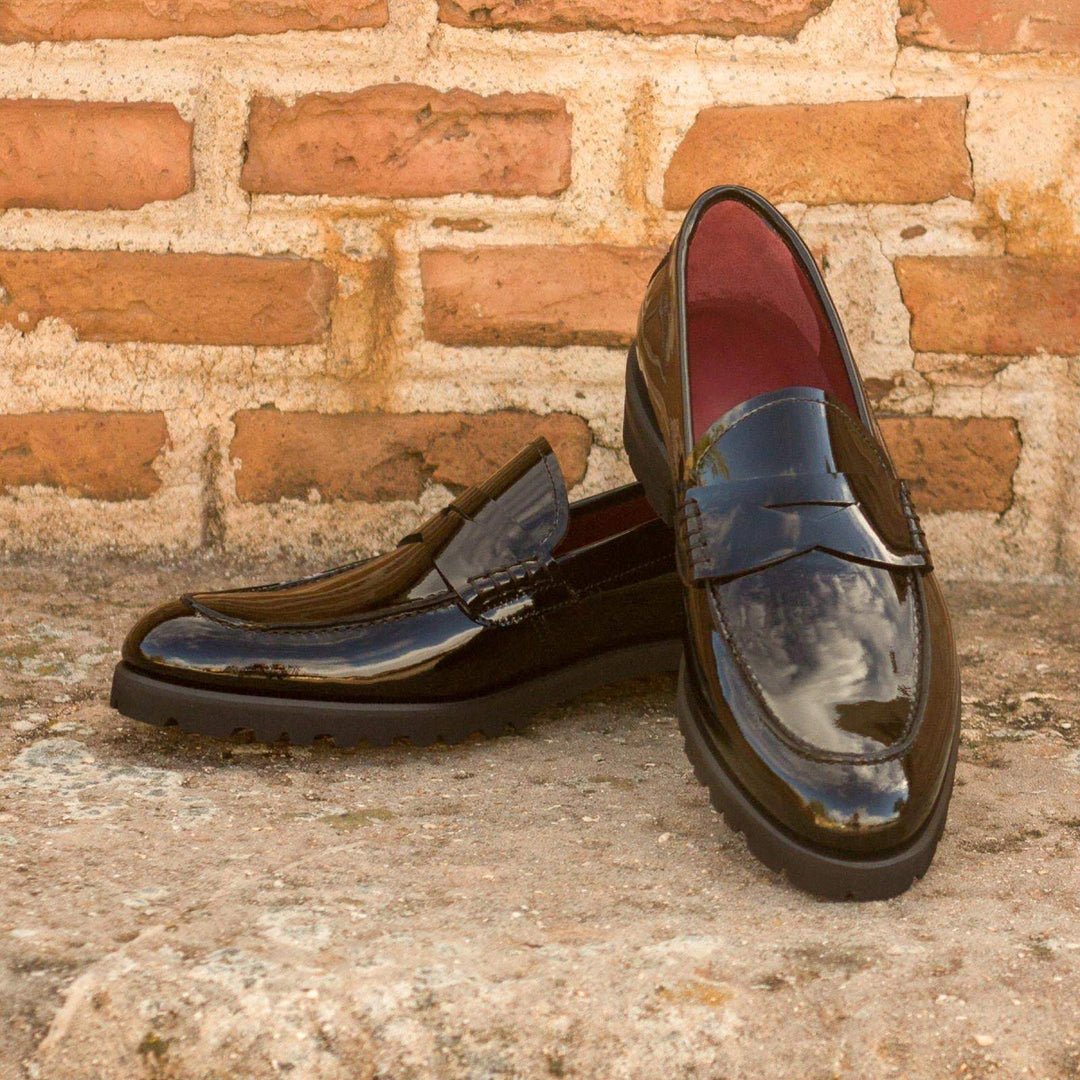 Women's Loafer  Shoes Leather Black 3077 1- MERRIMIUM--GID-2347-3077