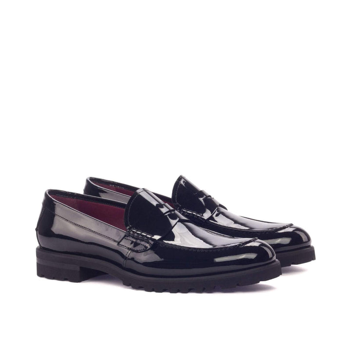 Women's Loafer  Shoes Leather Black 3077 3- MERRIMIUM