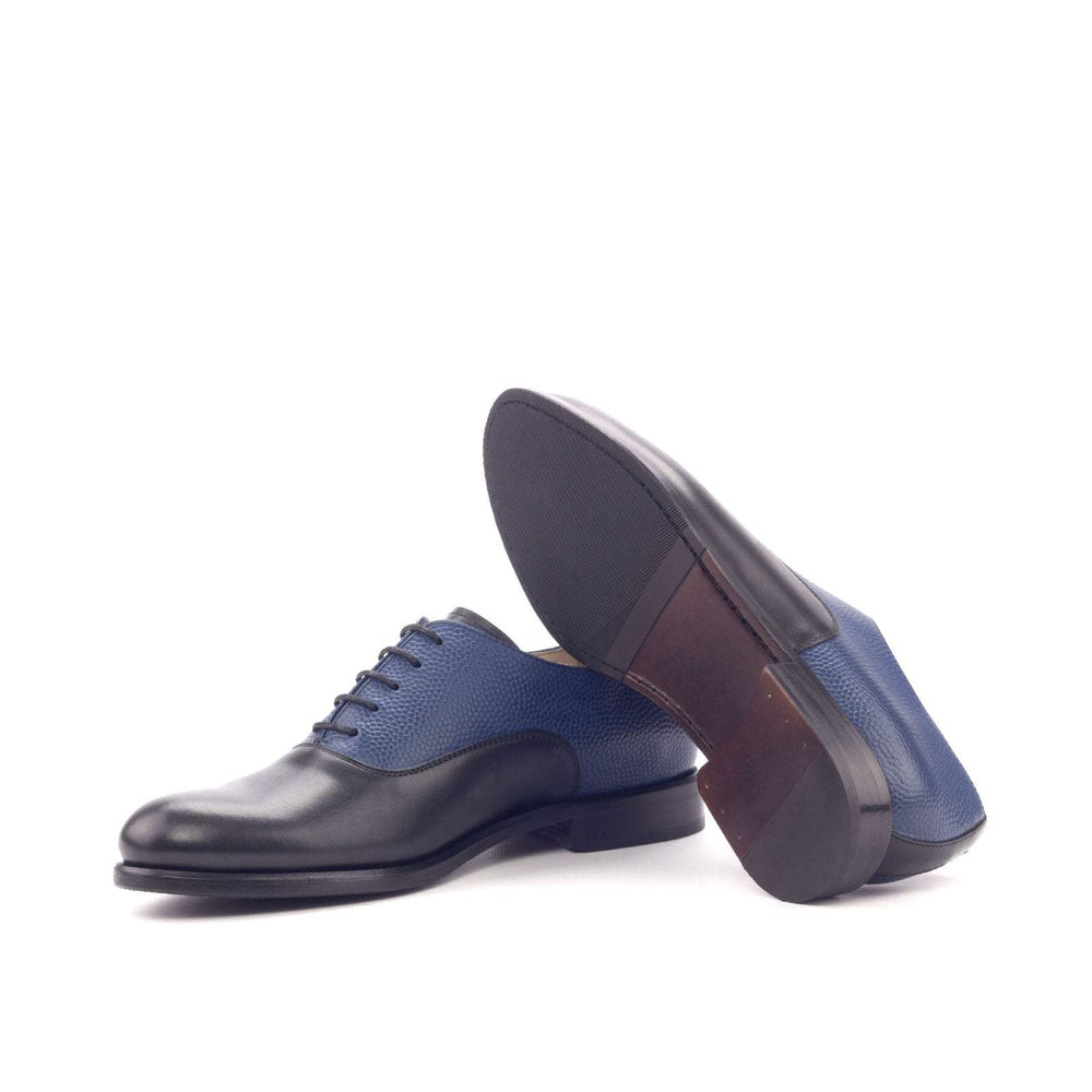Women's Oxford Shoes Leather Black Blue 3092 2- MERRIMIUM
