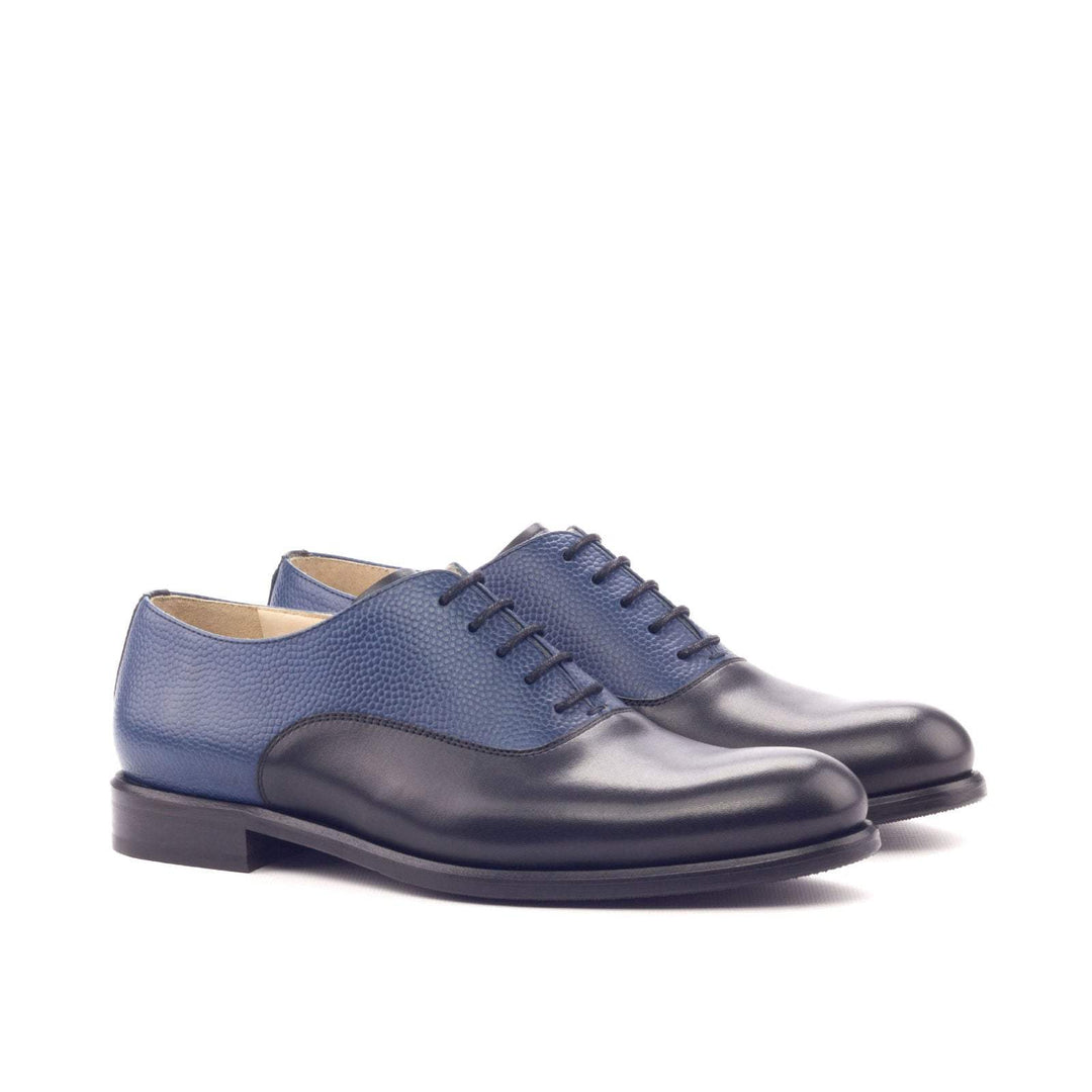 Women's Oxford Shoes Leather Black Blue 3092 3- MERRIMIUM