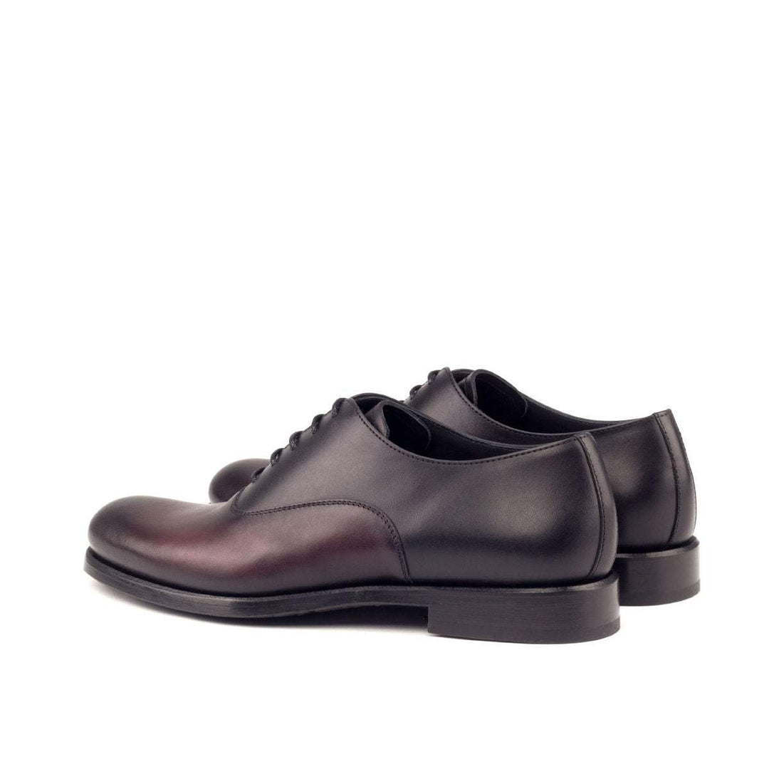 Women's Oxford Shoes Leather Burgundy Black 2797 4- MERRIMIUM